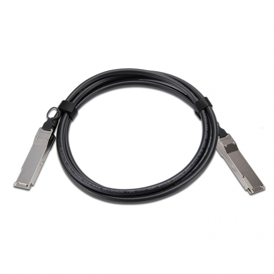 40GBASE-CR4 QSFP на 4 оптоволоконных соединительных кабеля 10GBASE-CU
